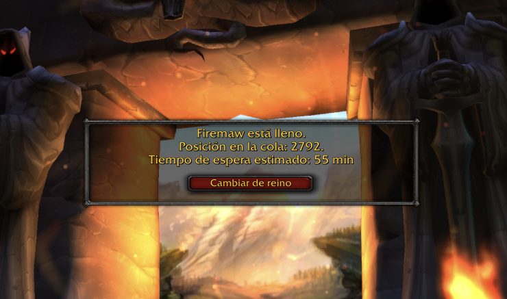 Un servidor de 'World of Warcraft